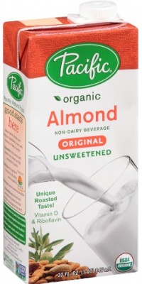 Pacific Natural Foods Organic Unsweetened Almond Beverage, Original, 32 Ounce Boxes (Pack of 12) Pacific Natural Foods Organic Unsweetened Almond Beverage, Original, 32 Ounce Boxes (Pack of 12)
