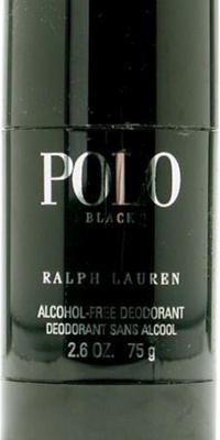Polo Black by Ralph Lauren for Men, Alcohol-Free Deodorant, 2.6 Ounce Polo Black by Ralph Lauren for Men, Alcohol-Free Deodorant, 2.6 Ounce