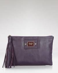 Anya Hindmarch Clutch - Faithful Velvet Anya Hindmarch Clutch - Faithful Velvet