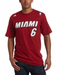 NBA Miami Heat Lebron James Name & Number T-Shirt NBA Miami Heat Lebron James Name & Number T-Shirt