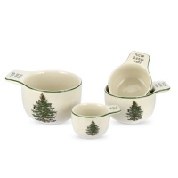 Spode Christmas Tree Measuring Cup, Set of 4 Spode Christmas Tree Measuring Cup, Set of 4