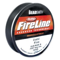 FireLine Braided Bead Thread .008 Crystal Clear