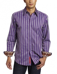 Robert Graham Men's Conqueror Long Sleeve Sport Shirt Robert Graham Men's Conqueror Long Sleeve Sport Shirt