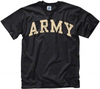 Army Black Knights Black Arch T-Shirt Army Black Knights Black Arch T-Shirt