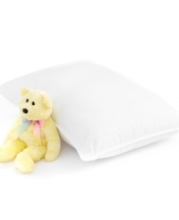 Designed specifically for children, this pillow from Sealy® features gentle, springy MaxiLoft Coils that provide the perfect support for a child's head and neck. A special weave prevents dust mites and allergens from entering the pillow and the pure cotton construction is free of chemicals and pesticides. Designed specifically for children, this pillow from Sealy® features gentle, springy MaxiLoft Coils that provide the perfect support for a child's head and neck. A special weave prevents dust mites and allergens from entering the pillow and the pure cotton construction is free of chemicals and pesticides.