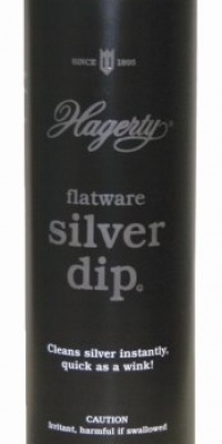 Hagerty 17245 Flatware Silver Dip 16.9-Ounce, Black