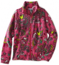 Columbia Girls 7-16 Benton Springs Printed Fleece Jacket, Pink Taffy Paisley Print, 18/20 Columbia Girls 7-16 Benton Springs Printed Fleece Jacket, Pink Taffy Paisley Print, 18/20