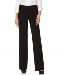 In a classic straight leg, these Calvin Klein Hudson trousers are a stylish addition to your workwear wardrobe! In a classic straight leg, these Calvin Klein Hudson trousers are a stylish addition to your workwear wardrobe!
