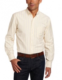 IZOD Men's Long Sleeve Washed Oxford Button Down Shirt IZOD Men's Long Sleeve Washed Oxford Button Down Shirt