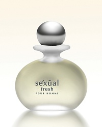 Séxual fresh, Michel Germain's crisp new mens fragrance, is undeniably clean, masculine, and sexy, making it completely irresistible. The only fragrance to blend cool and warm notes together to create a crisp, cool sexiness, séxual fresh is the first of its kind a revolutionary fragrance. A bright mixture of juicy mandarin and refreshing grapefruit mixes with inviting bergamot and gentlemans lavender. Enticement continues with green oak moss and a blend of aphrodisiacs so complex, that it is never to be revealed, but is always effective. Séxual fresh, Michel Germain's crisp new mens fragrance, is undeniably clean, masculine, and sexy, making it completely irresistible. The only fragrance to blend cool and warm notes together to create a crisp, cool sexiness, séxual fresh is the first of its kind a revolutionary fragrance. A bright mixture of juicy mandarin and refreshing grapefruit mixes with inviting bergamot and gentlemans lavender. Enticement continues with green oak moss and a blend of aphrodisiacs so complex, that it is never to be revealed, but is always effective.