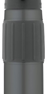Thermos 18 Ounce Stainless Steel Insulated Hydration Bottle, Charcoal Thermos 18 Ounce Stainless Steel Insulated Hydration Bottle, Charcoal
