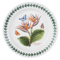 Portmeirion Exotic Botanic Garden Bread and Butter Plate with Bird of Paradise Motif Portmeirion Exotic Botanic Garden Bread and Butter Plate with Bird of Paradise Motif