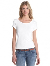 Splendid Women's Vintage Whisper Low Back Tee, Paper, Small Splendid Women's Vintage Whisper Low Back Tee, Paper, Small