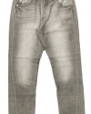 Calvin Klein Men's CK One Slouchy Slim Grey Wash Jeans (38W x 30L)