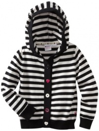 Roxy Kids Girls 2-6X Dilly Dally Sweater, True Black Stripe, Medium Roxy Kids Girls 2-6X Dilly Dally Sweater, True Black Stripe, Medium