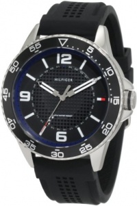 Tommy Hilfiger Men's 1790835 Sport Stainless Steel case and black silicon strap Watch Tommy Hilfiger Men's 1790835 Sport Stainless Steel case and black silicon strap Watch