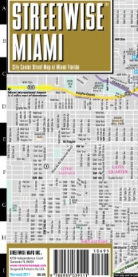 Streetwise Miami Map - Laminated City Center Street Map of Miami, Florida - Folding pocket size travel map with metrorail Streetwise Miami Map - Laminated City Center Street Map of Miami, Florida - Folding pocket size travel map with metrorail