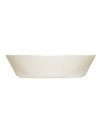 With a minimalist design and unparalleled durability, this serving bowl from Iittala's collection of white dinnerware makes preparing and serving meals a cinch. Featuring a sleek, angled edge in timeless white porcelain by Kaj Franck for Iittala. With a minimalist design and unparalleled durability, this serving bowl from Iittala's collection of white dinnerware makes preparing and serving meals a cinch. Featuring a sleek, angled edge in timeless white porcelain by Kaj Franck for Iittala.
