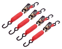 TEKTON 6219 15-Foot by 1-Inch Ratchet Tie Downs, 4-Piece TEKTON 6219 15-Foot by 1-Inch Ratchet Tie Downs, 4-Piece