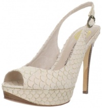 House of Harlow 1960 Women's Nadya Open-Toe Slingback, Powder, 8.5 M US House of Harlow 1960 Women's Nadya Open-Toe Slingback, Powder, 8.5 M US
