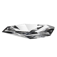 Like the most precious treasures, Malin Lindahl's new jewels - a vase, a bowl and a platter - adorn the contemporary home. The shimmering facets and asymmetrical design give the hand-cut, glistening Orrefors crystal an innovative, inspiring look. Like the most precious treasures, Malin Lindahl's new jewels - a vase, a bowl and a platter - adorn the contemporary home. The shimmering facets and asymmetrical design give the hand-cut, glistening Orrefors crystal an innovative, inspiring look.