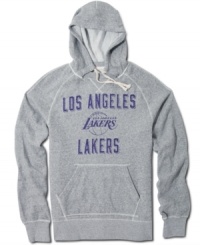 Keep the hype going around your favorite Los Angeles team with this NBA LA Lakers hoodie from adidas. Keep the hype going around your favorite Los Angeles team with this NBA LA Lakers hoodie from adidas.