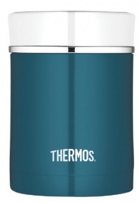 Thermos 16-Ounce Stainless Steel Food Jar, Teal Thermos 16-Ounce Stainless Steel Food Jar, Teal