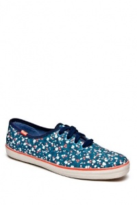 Keds Women's Champion Floral Oxford,Blue,8.5 M US Keds Women's Champion Floral Oxford,Blue,8.5 M US