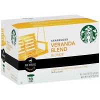 Starbucks Veranda Blend Blonde, K-Cup Portion Pack for Keurig K-Cup Brewers, 10-Count Starbucks Veranda Blend Blonde, K-Cup Portion Pack for Keurig K-Cup Brewers, 10-Count