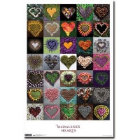 Madalene's Hearts Compilation Art Print Poster - 22x34 custom fit with RichAndFramous Black 22 inch Poster Hangers Madalene's Hearts Compilation Art Print Poster - 22x34 custom fit with RichAndFramous Black 22 inch Poster Hangers