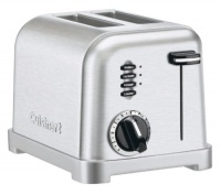 Cuisinart CPT-160 Metal Classic 2-Slice Toaster, Brushed Stainless