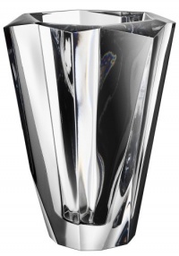 Orrefors Precious 7-3/4-Inch Faceted Crystal Vase Orrefors Precious 7-3/4-Inch Faceted Crystal Vase