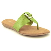 Aerosoles Savvy Sandals Thongs Flip Flops Sandals Shoes Green Womens