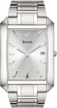 Bulova Men's 96B118 Bracelet Silver Dial Watch