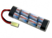 9.6V 1600mAh NiMH Flat Battery Pack for Airsoft Gun 9.6V 1600mAh NiMH Flat Battery Pack for Airsoft Gun