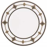Lenox Vintage Jewel Platinum Banded Bone China 9 Accent Plate Lenox Vintage Jewel Platinum Banded Bone China 9 Accent Plate