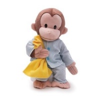 Gund Curious George Dressed in Pajamas 12 Plush Gund Curious George Dressed in Pajamas 12 Plush