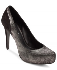 Hello sexy heel. The contrasting texture on the heel of BCBGeneration's Paeyton sets these pumps off spectacularly. A hidden platform gives the look some height. Hello sexy heel. The contrasting texture on the heel of BCBGeneration's Paeyton sets these pumps off spectacularly. A hidden platform gives the look some height.