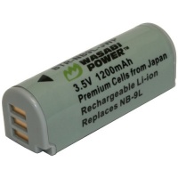 Wasabi Power Battery for Canon NB-9L and Canon PowerShot N, SD4500 IS, ELPH 510 HS, ELPH 520 HS, ELPH 530 HS