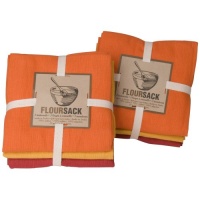 Now Designs Floursack Towels Set of 6, Marigold Now Designs Floursack Towels Set of 6, Marigold
