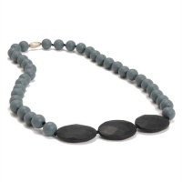 Chewbeads Greenwich Necklace - Stormy Grey Chewbeads Greenwich Necklace - Stormy Grey