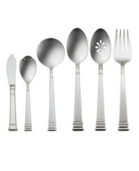 Elegant bands and streamlined handles lend classic beauty to the Prose hostess set, featuring versatile serving utensils in shiny, best-quality stainless steel from Oneida. Elegant bands and streamlined handles lend classic beauty to the Prose hostess set, featuring versatile serving utensils in shiny, best-quality stainless steel from Oneida.