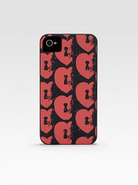 Protect your iPhone® in style with a pretty snap-on case in a graphic heart-and-keyhole print.Printed plastic2¼W X 4½H X ½DImported Please note: iPhone® not included. 