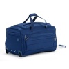 Delsey Helium Superlite Spinners Trolley Duffel, Blue, One Size