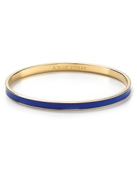 Crazy for color. This kate spade new york bangle is all about hue, engraved with some of the brand's favorite turns of phrase.