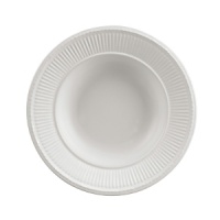Edme rimmed soup bowl by Wedgwood. Wedgwood marks the 100th anniversary of its classic Edme collection with a refreshing update of its timeless pattern. A new antique white glaze enhances the elegant colannade embossment and laurel motif accent pieces. Sophisticated shapes and generously sized pieces make this pattern ideal for today's lifestyle. Edme rimmed soup bowl by Wedgwood. Wedgwood marks the 100th anniversary of its classic Edme collection with a refreshing update of its timeless pattern. A new antique white glaze enhances the elegant colannade embossment and laurel motif accent pieces. Sophisticated shapes and generously sized pieces make this pattern ideal for today's lifestyle.