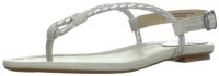FRYE Women's Madison Braid Sling Thong Sandal,Silver Multi Metalic Leather,8 M US FRYE Women's Madison Braid Sling Thong Sandal,Silver Multi Metalic Leather,8 M US