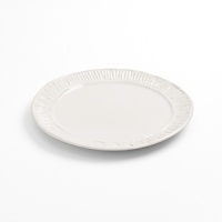 Michael Wainwright has returned to his sculptural roots with his Origin collection, a pure porcelain rendering of his most popular textured patterns. The Giotto design evokes the naturalistic quality of early Italian Renaissance paintings. These functional works of art are dishwasher and microwave safe, can go from freezer-to-oven, and can be used for baking or broiling. Michael Wainwright has returned to his sculptural roots with his Origin collection, a pure porcelain rendering of his most popular textured patterns. The Giotto design evokes the naturalistic quality of early Italian Renaissance paintings. These functional works of art are dishwasher and microwave safe, can go from freezer-to-oven, and can be used for baking or broiling.
