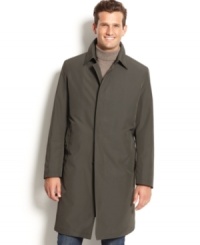 Dour days don't mean your can't be dapper. Sharpen your style with this rain coat from Sanyo. Dour days don't mean your can't be dapper. Sharpen your style with this rain coat from Sanyo.