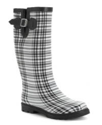 Go wild. The Raindrop rain boots by Dirty Laundry make puddle-stomping glamorous with their fun styling. Go wild. The Raindrop rain boots by Dirty Laundry make puddle-stomping glamorous with their fun styling.